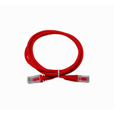 Patch cord 5e 1mt Rojo furukawa