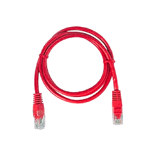 Patch cord 5e 2,13mt Rojo leviton